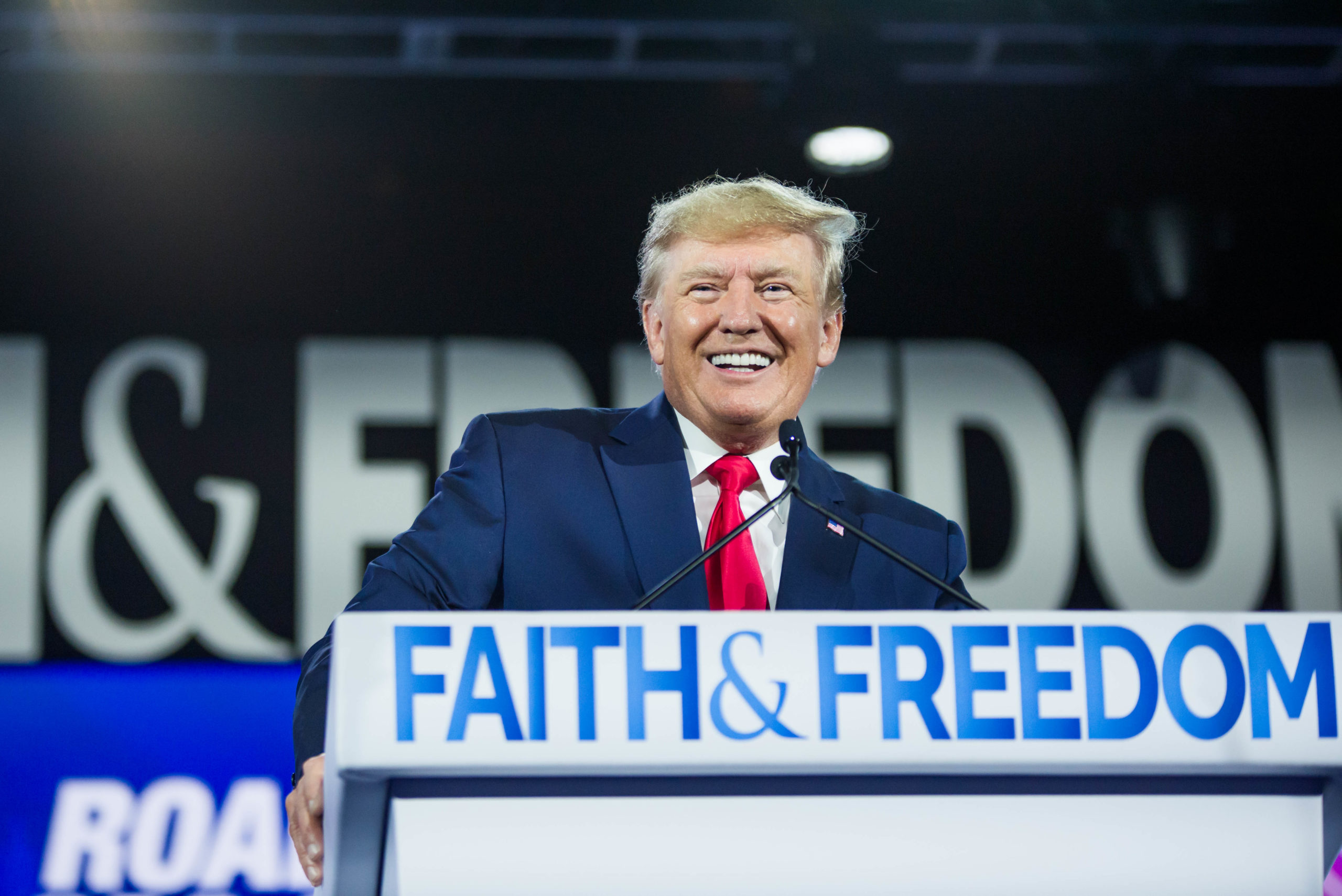Trump Photo 2022 Faith and Freedom Coalition